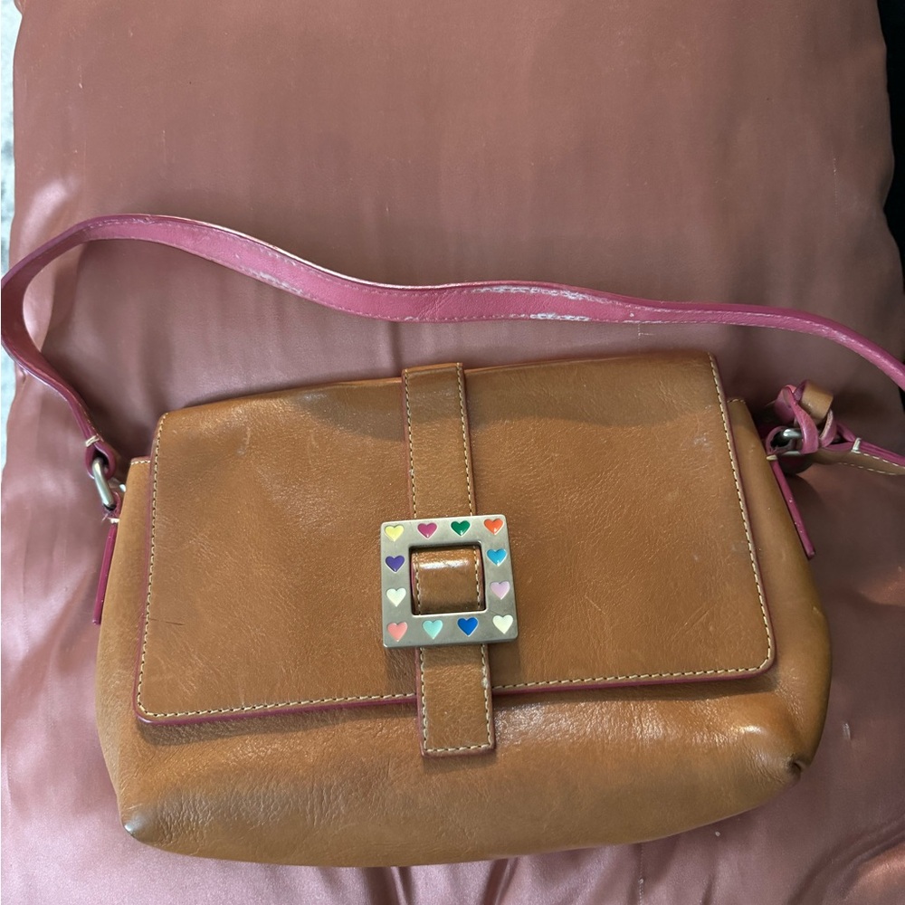 Vintage Leather Dooney & Bourke Shoulder Bag